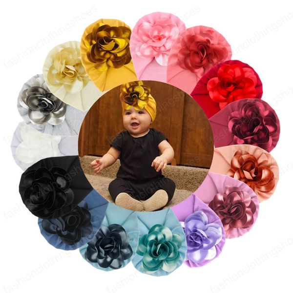 autumn and winter comfortable warm knitting cotton newborn hats solid color flowers baby turban caps infant headwear p props, Yellow
autumn and winter comfortable warm knitting cotton newborn hats solid color flowers baby turban caps infant headwear p props, Yellow