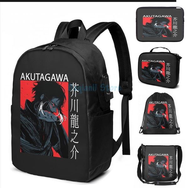 funny graphic print osamu dazai bungo stray dogs(4) usb charge backpack men school bags women bag travel laptop
funny graphic print osamu dazai bungo stray dogs(4) usb charge backpack men school bags women bag travel laptop