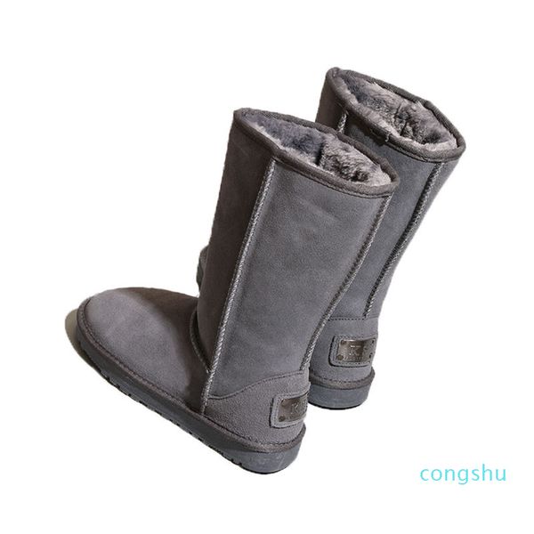 snow boots women leather velvet thickened long-tube cotton shoes korean non-slip size 35-40, Black
snow boots women leather velvet thickened long-tube cotton shoes korean non-slip size 35-40, Black