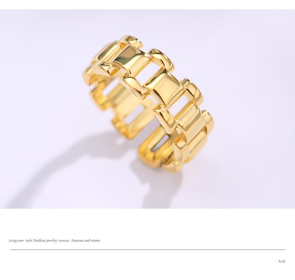 s925 silver european and american rings niche design chain metal cool wind wide version modern trendy open
s925 silver european and american rings niche design chain metal cool wind wide version modern trendy open