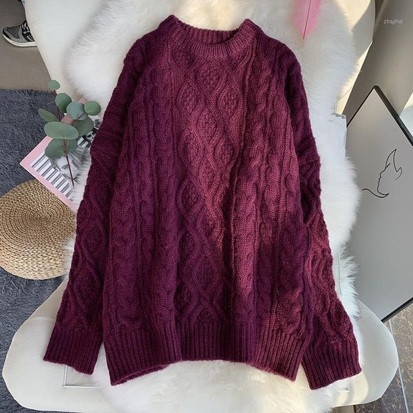 o-neck long pullovers thick warm sweaters woman 2021 winter clothes women sweater fashion loose plus size women's, White;black
o-neck long pullovers thick warm sweaters woman 2021 winter clothes women sweater fashion loose plus size women's, White;black