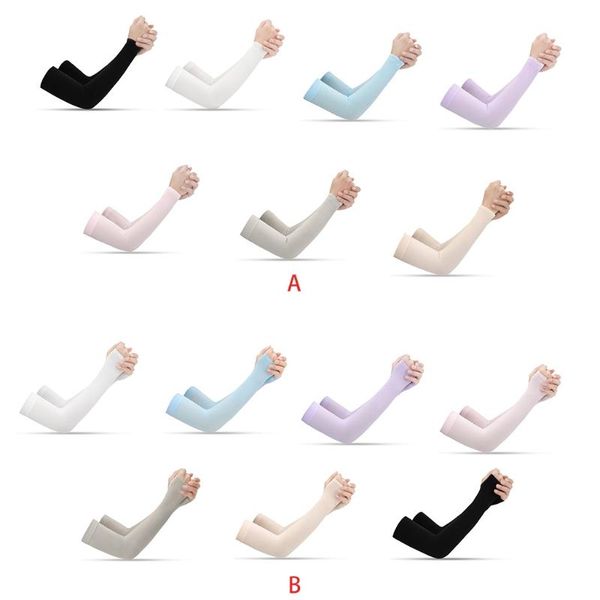 elbow & knee pads 69hd outdoor sports ice silk sunscreen sleeves long gloves sun uv protection hand protector cover arm half finger, Black;gray
elbow & knee pads 69hd outdoor sports ice silk sunscreen sleeves long gloves sun uv protection hand protector cover arm half finger, Black;gray