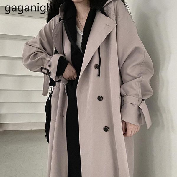 women's trench coats gaganight elegant women spring autumn fashion office lady long coat solid vintage loose trenches dropship pockets, Tan;black
women's trench coats gaganight elegant women spring autumn fashion office lady long coat solid vintage loose trenches dropship pockets, Tan;black