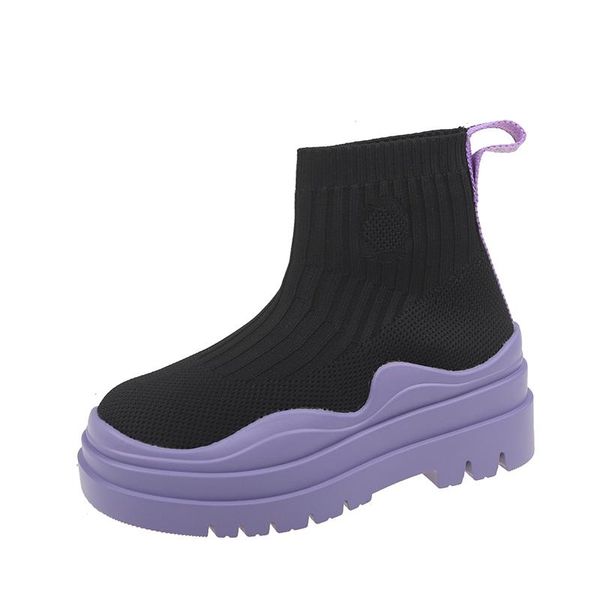 boots chaussure femme ankle sock women 2021 flats plalform mesh non-slip autumn slip on punk ladies botas de mujer, Black
boots chaussure femme ankle sock women 2021 flats plalform mesh non-slip autumn slip on punk ladies botas de mujer, Black