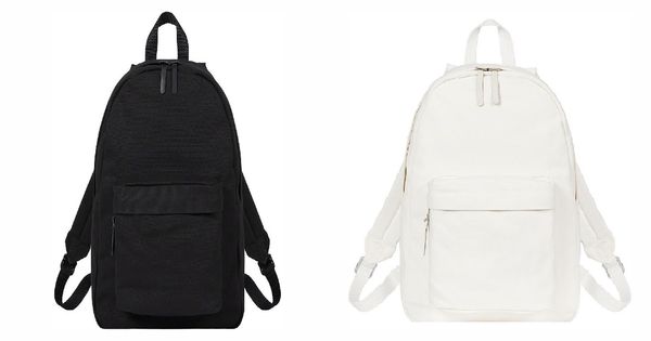 canvas backpack logo black white color in stock school bag women men children outdoor bags
canvas backpack logo black white color in stock school bag women men children outdoor bags