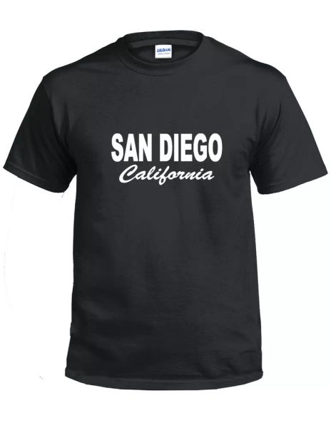 san diego t-shirt cali home southern california beach tees short sleeve shirt, White;black
san diego t-shirt cali home southern california beach tees short sleeve shirt, White;black