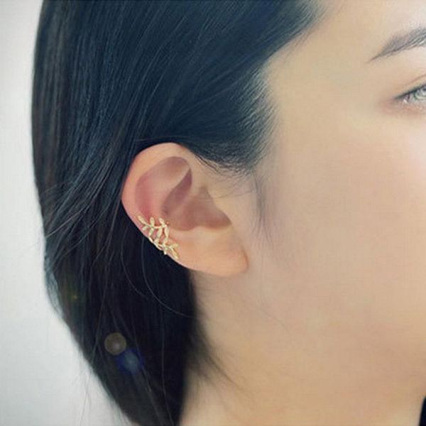 clip-on & screw back spreading leaves shape ear temperament earrings cuff clips small clip no hole, Silver
clip-on & screw back spreading leaves shape ear temperament earrings cuff clips small clip no hole, Silver