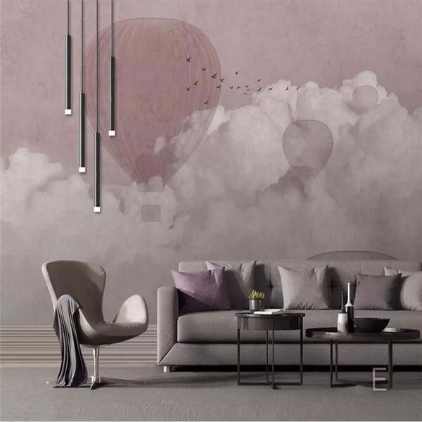 wallpapers custom mural hand-painted white clouds air balloon back bird background wall painting
wallpapers custom mural hand-painted white clouds air balloon back bird background wall painting
