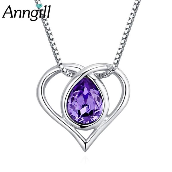 pendant necklaces crystals from necklace love heart fashion jewelry choker gift for women lady collares, Silver
pendant necklaces crystals from necklace love heart fashion jewelry choker gift for women lady collares, Silver