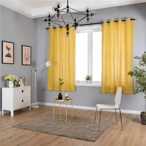 curtain & drapes 1pcs window treatments cotton linen yellow semi-shading jacquard solid glitter shiny summer home-textile
curtain & drapes 1pcs window treatments cotton linen yellow semi-shading jacquard solid glitter shiny summer home-textile