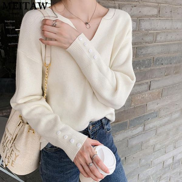women's sweaters 2021 spring autumn basic v neck soft loose knitted sweater ladies long sleeve pullover korean harajuku chic jumpers, White;black
women's sweaters 2021 spring autumn basic v neck soft loose knitted sweater ladies long sleeve pullover korean harajuku chic jumpers, White;black