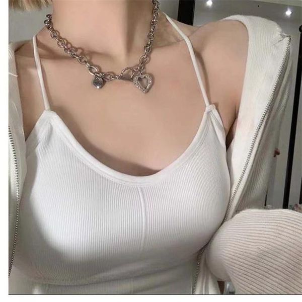 chains women's neck chain vintage baroque pearl choker metal heart angel pendant short necklace for women goth punk jewelry, Silver
chains women's neck chain vintage baroque pearl choker metal heart angel pendant short necklace for women goth punk jewelry, Silver