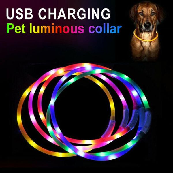 usb rechargeable led dog pet collar flashing adjustable safety light neck chain l9 #2 collars & leashes
usb rechargeable led dog pet collar flashing adjustable safety light neck chain l9 #2 collars & leashes