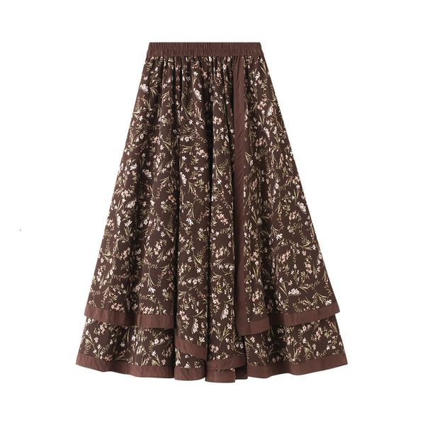 skirts spring retro floral layered patchwork a-line irregular maxi long cotton skirts, Black
skirts spring retro floral layered patchwork a-line irregular maxi long cotton skirts, Black