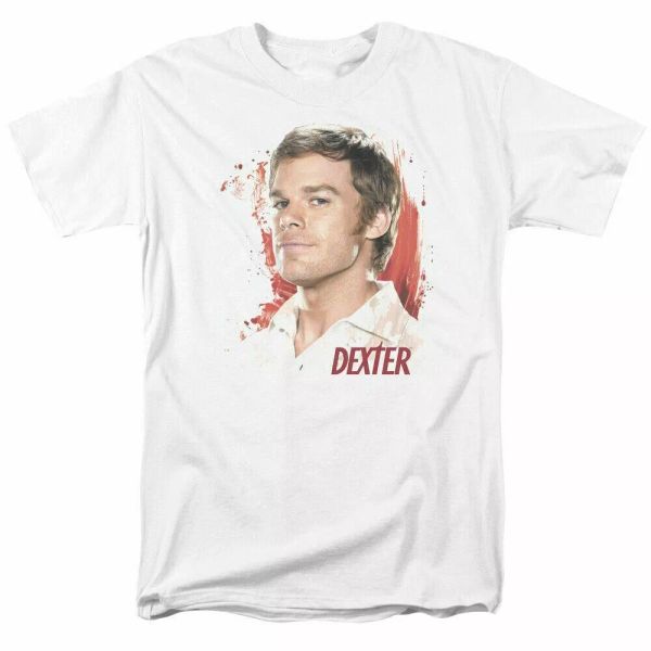 dexter blood splatter t shirt mens licensed classic tv merch serial killer white, White;black
dexter blood splatter t shirt mens licensed classic tv merch serial killer white, White;black