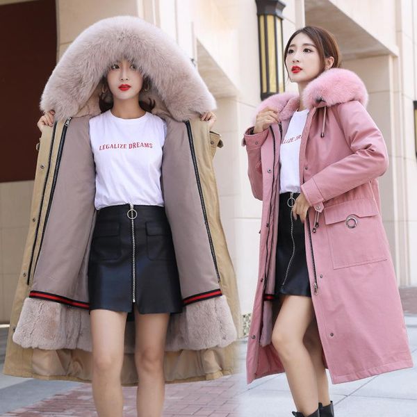 women's fur & faux long autumn and winter hooded coat womens real jackets snow wear outdoor parka collar 2021 fashion green, Black
women's fur & faux long autumn and winter hooded coat womens real jackets snow wear outdoor parka collar 2021 fashion green, Black