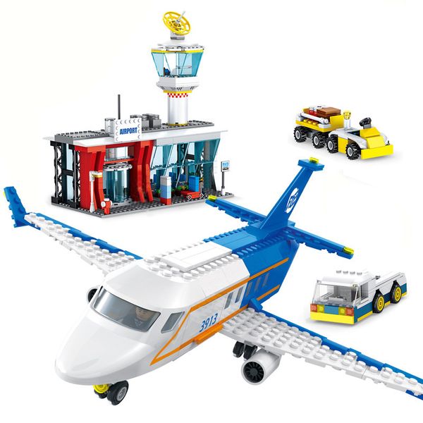 864pcs city passenger plane airport set blocks toys airplane plane 
864pcs city passenger plane airport set blocks toys airplane plane