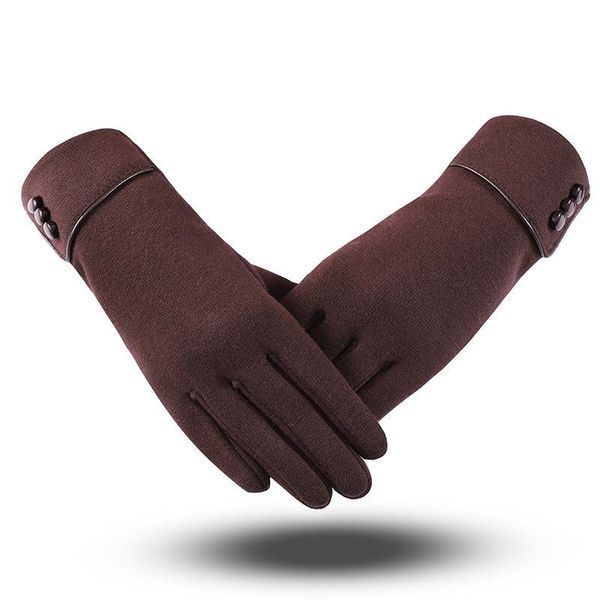 sports gloves winter women's three button down cashmere solid color cycling plus touch screen warm wholesale, Black
sports gloves winter women's three button down cashmere solid color cycling plus touch screen warm wholesale, Black