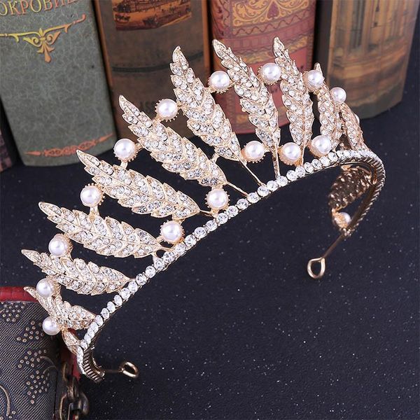hair clips & barrettes leaf crown pearl headband for women girl rhinestone tiaras and crowns bride wedding accessories bridal headdress head, Golden;silver
hair clips & barrettes leaf crown pearl headband for women girl rhinestone tiaras and crowns bride wedding accessories bridal headdress head, Golden;silver