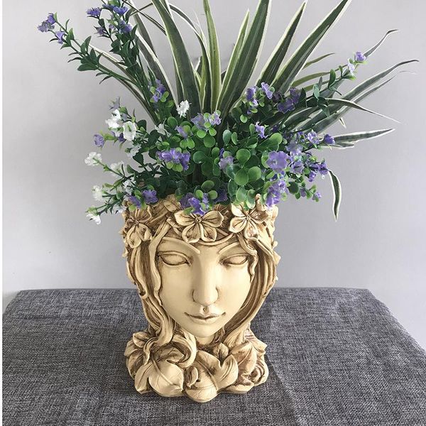 planters & pots nordic vintage resin girl head flower home living room bedroom decoration bonsai pot corridor garden decorative vase
planters & pots nordic vintage resin girl head flower home living room bedroom decoration bonsai pot corridor garden decorative vase