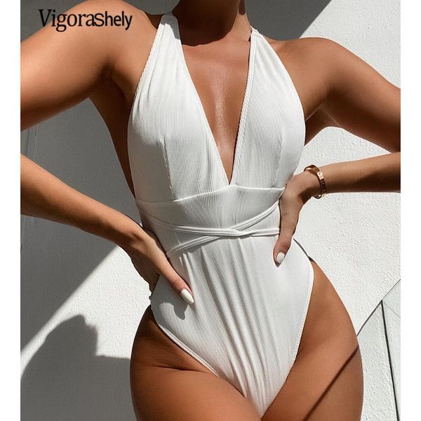 vigorashely 2021 white deep v one piece push up swimwear women bandage bathing suit high waist backless monokini swim wear one-piece su
vigorashely 2021 white deep v one piece push up swimwear women bandage bathing suit high waist backless monokini swim wear one-piece su