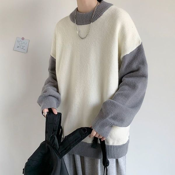 men's sweaters male couture sweater contrast spring loose grunge korean personality trend hong kong beautiful pullover style n8ue, White;black
men's sweaters male couture sweater contrast spring loose grunge korean personality trend hong kong beautiful pullover style n8ue, White;black