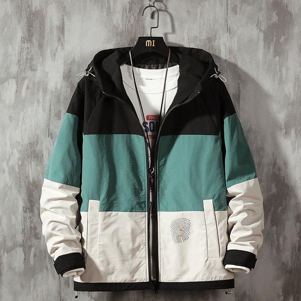men's jackets men's jacket 2021 urban spring and autumn matching color loose oversized male casual youth hooded, Black;brown
men's jackets men's jacket 2021 urban spring and autumn matching color loose oversized male casual youth hooded, Black;brown