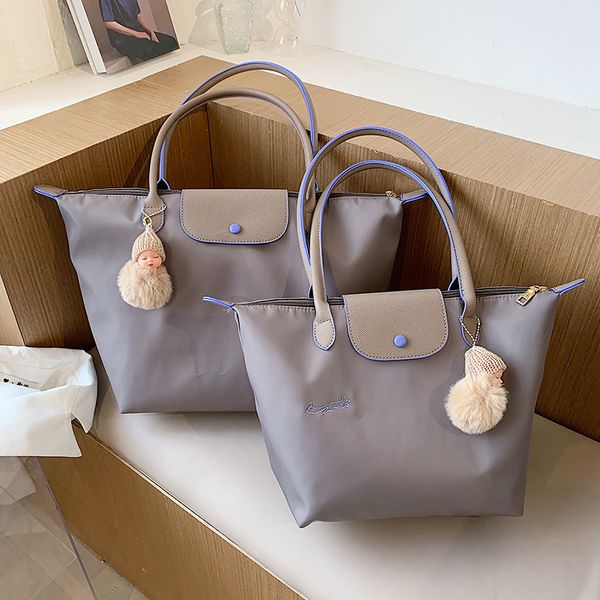 2021 new longxiang nylon folding large capacity dumpling one shoulder portable women's bag canvas mommy tote
2021 new longxiang nylon folding large capacity dumpling one shoulder portable women's bag canvas mommy tote