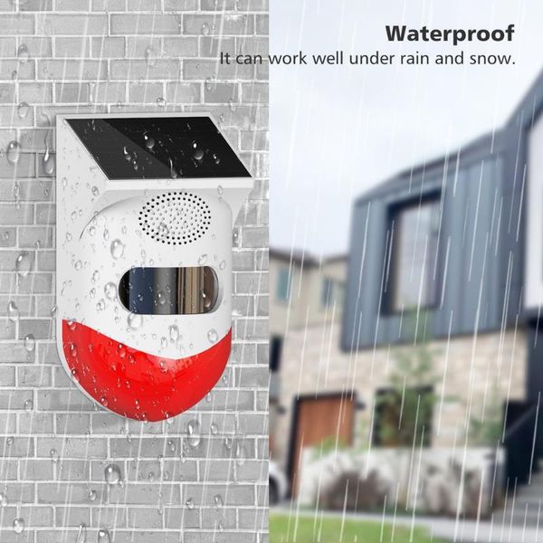 smart home sensor wireless solar infrared alarm detector siren motion for garden yard outdoor with wifi app control
smart home sensor wireless solar infrared alarm detector siren motion for garden yard outdoor with wifi app control