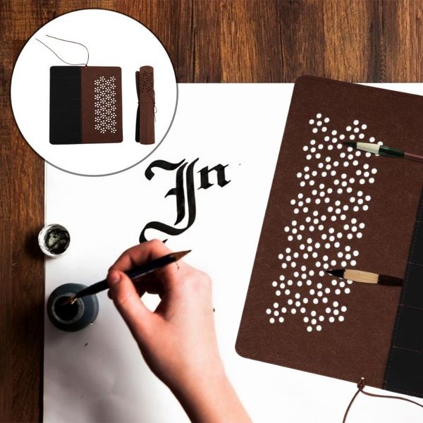 storage bags 2pcs felt roll-up pencil bag 7 pockets artist paint brushes organizer pouch
storage bags 2pcs felt roll-up pencil bag 7 pockets artist paint brushes organizer pouch