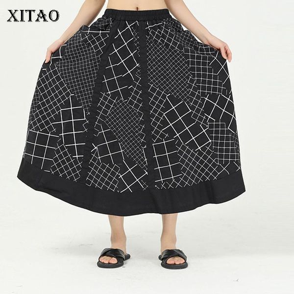 skirts xitao striped women skirt fashion elastic waist 2021 summer irregular patchwork hit color vintage casual dmy4812, Black
skirts xitao striped women skirt fashion elastic waist 2021 summer irregular patchwork hit color vintage casual dmy4812, Black