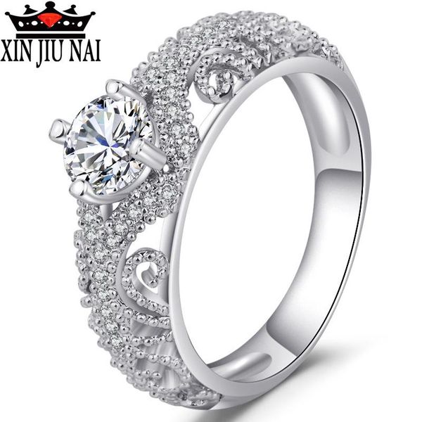 cluster rings fashion luxury classic female wedding ring hollow design inlaid with zircon cz anniversary gift elegant, Golden;silver
cluster rings fashion luxury classic female wedding ring hollow design inlaid with zircon cz anniversary gift elegant, Golden;silver