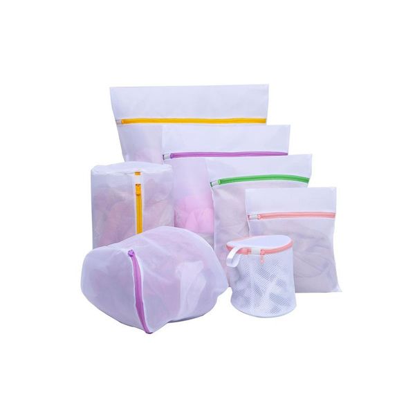 laundry bags foldable 7pcs mesh zipped bag protection washing net filter lingerie underwear bra socks clothes wash care packing
laundry bags foldable 7pcs mesh zipped bag protection washing net filter lingerie underwear bra socks clothes wash care packing