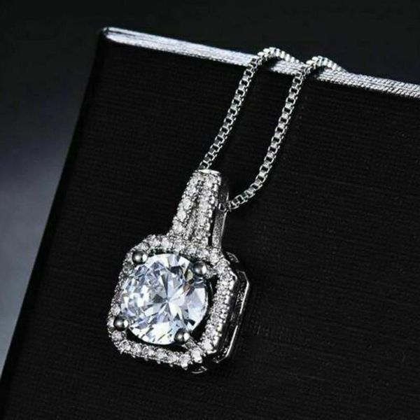 pendant necklaces huitan modern necklace for women silver color simple stylish design inlaid round cubic zirconia luxury wedding jewelry
pendant necklaces huitan modern necklace for women silver color simple stylish design inlaid round cubic zirconia luxury wedding jewelry