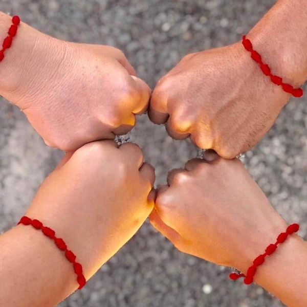 link, chain handmade 7 knots red rope bracelet good luck amulet for success and prosperity male female youth friendship, Black
link, chain handmade 7 knots red rope bracelet good luck amulet for success and prosperity male female youth friendship, Black