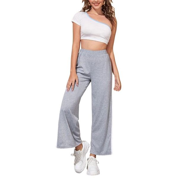 women's pants & capris women stylish fashion side slits summer casual loose elastic high waist streetwear comfortable skin-friendly, Black;white
women's pants & capris women stylish fashion side slits summer casual loose elastic high waist streetwear comfortable skin-friendly, Black;white