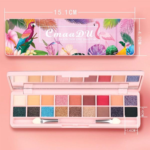 eye shadow 18 colors eyeshadow with primer palette colorful matte&glitter shimmer makeup cosmetics
eye shadow 18 colors eyeshadow with primer palette colorful matte&glitter shimmer makeup cosmetics