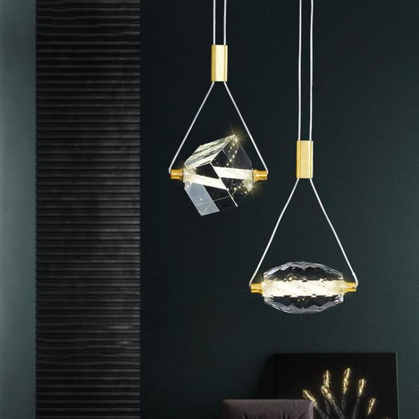 pendant lamps nordic brass crystal hanging lights modern all copper creative bedside lamp dining room kitchen led suspension luminaire
pendant lamps nordic brass crystal hanging lights modern all copper creative bedside lamp dining room kitchen led suspension luminaire