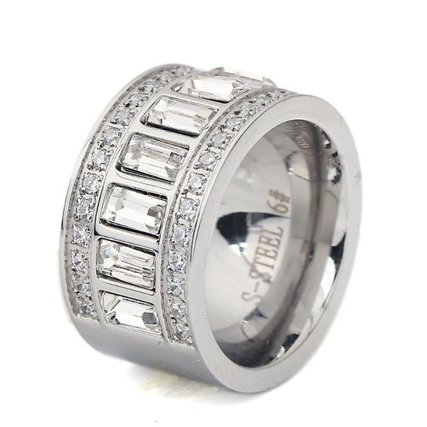 wedding rings women men's ring stainless steel with cubic zirconia party jewelry usa size, Slivery;golden
wedding rings women men's ring stainless steel with cubic zirconia party jewelry usa size, Slivery;golden