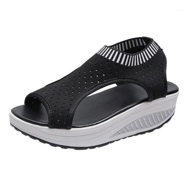 women's sandals women shoes wedge platform buckle strap sewing ladies fashion sandal peep toe female dress1, Black
women's sandals women shoes wedge platform buckle strap sewing ladies fashion sandal peep toe female dress1, Black