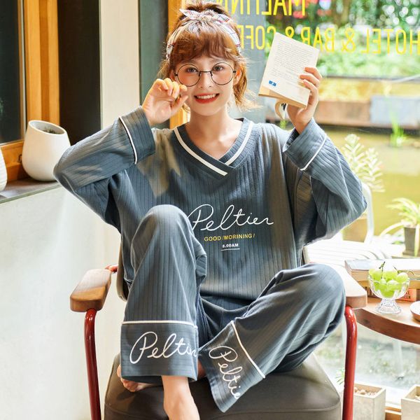pajama sets for women soft casual loose girls pyjamas kawaii print ins popular long sleeve autumn basic preppy lady nightwear, Black;red
pajama sets for women soft casual loose girls pyjamas kawaii print ins popular long sleeve autumn basic preppy lady nightwear, Black;red