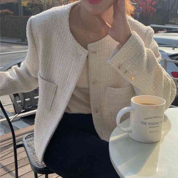 jacket women's plaid long sleeve elegant plain round neck jacket, loose wild pocket, single chest, fashion, office, 2021, Black;brown
jacket women's plaid long sleeve elegant plain round neck jacket, loose wild pocket, single chest, fashion, office, 2021, Black;brown