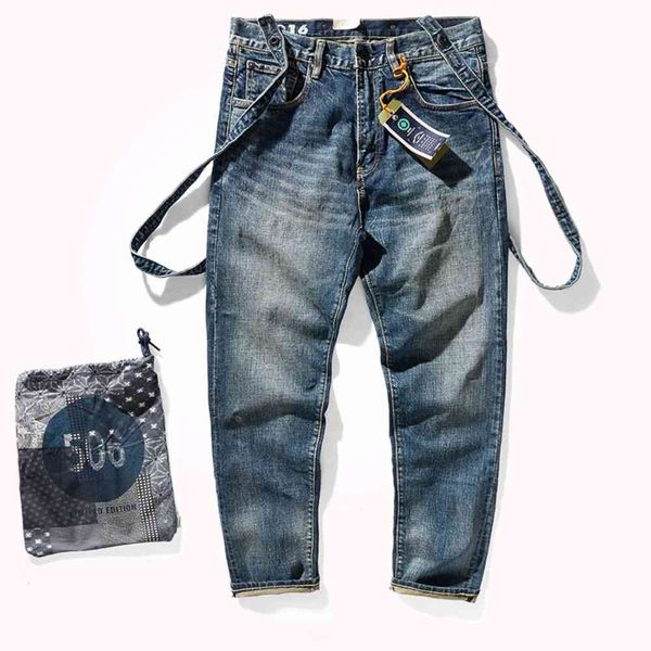men's jeans outono nova calça jeans masculina reta afilado lavado angustiado estiramento suspender calças rhff, Blue
men's jeans outono nova calça jeans masculina reta afilado lavado angustiado estiramento suspender calças rhff, Blue
