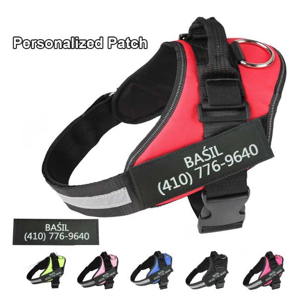 dog collars & leashes personalized harness no pull reflective adjustable pet for small medium large dogs vest with id custom patch
dog collars & leashes personalized harness no pull reflective adjustable pet for small medium large dogs vest with id custom patch