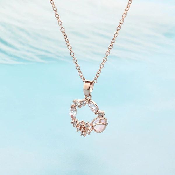 pendant necklaces fashion flower circle pearl necklace for women simplicity shiny rhinestone rose charms choker jewelry gift, Silver
pendant necklaces fashion flower circle pearl necklace for women simplicity shiny rhinestone rose charms choker jewelry gift, Silver