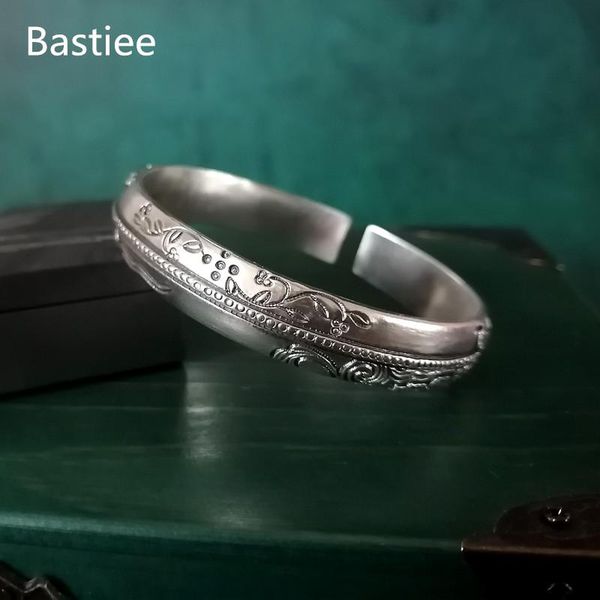 other bracelets bastiee chinese vintage 9999 sterling silver bangles for women flower bangle charms hmong handmade luxury jewe, Golden;silver
other bracelets bastiee chinese vintage 9999 sterling silver bangles for women flower bangle charms hmong handmade luxury jewe, Golden;silver