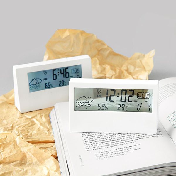 other clocks & accessories japanese simple style digital alarm clock modern white electronic temperature humidity students deskroom beds
other clocks & accessories japanese simple style digital alarm clock modern white electronic temperature humidity students deskroom beds