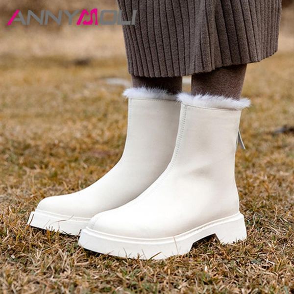 boots annymoli med heel ankle woman snow platform chunky shoes zip ladies short fur winter beige large size 43, Black
boots annymoli med heel ankle woman snow platform chunky shoes zip ladies short fur winter beige large size 43, Black