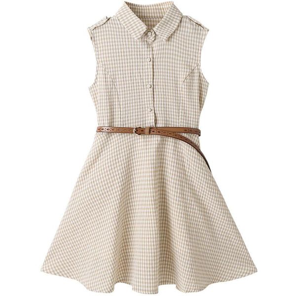 girl's dresses summer 2021 girls plaid dress sleeveless turn-down collar sashes england style vestidos 4 5 6 8 10 12 13 year old, Red;yellow
girl's dresses summer 2021 girls plaid dress sleeveless turn-down collar sashes england style vestidos 4 5 6 8 10 12 13 year old, Red;yellow
