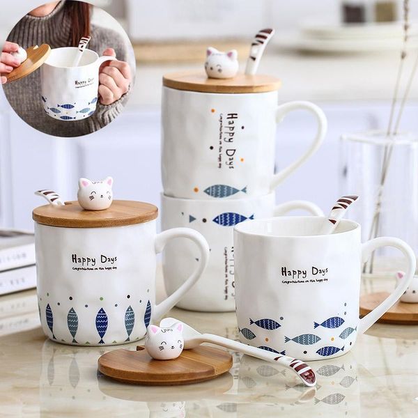 mugs cartoon ceramic mug creative fish coffee with lid spoon teacup drinking cup milk beer tea juice breakfast home bar gifts
mugs cartoon ceramic mug creative fish coffee with lid spoon teacup drinking cup milk beer tea juice breakfast home bar gifts
